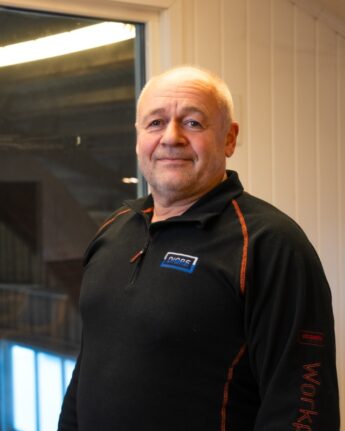 Roger Svendsen er ansatt hos Digre Transport AS