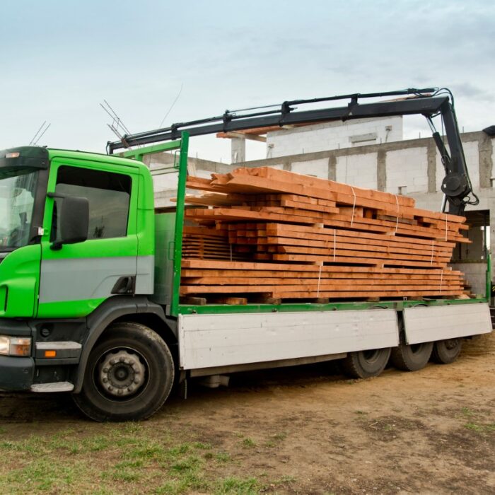 Crane truck
