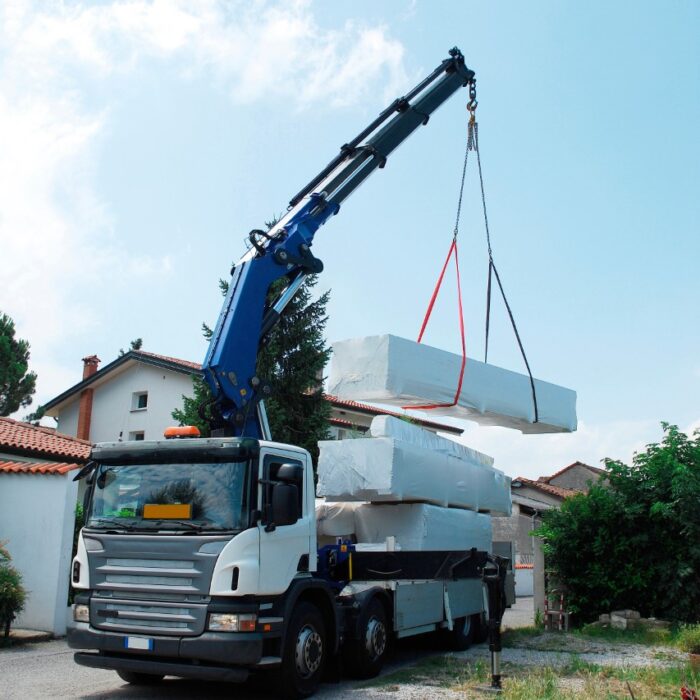 Crane truck